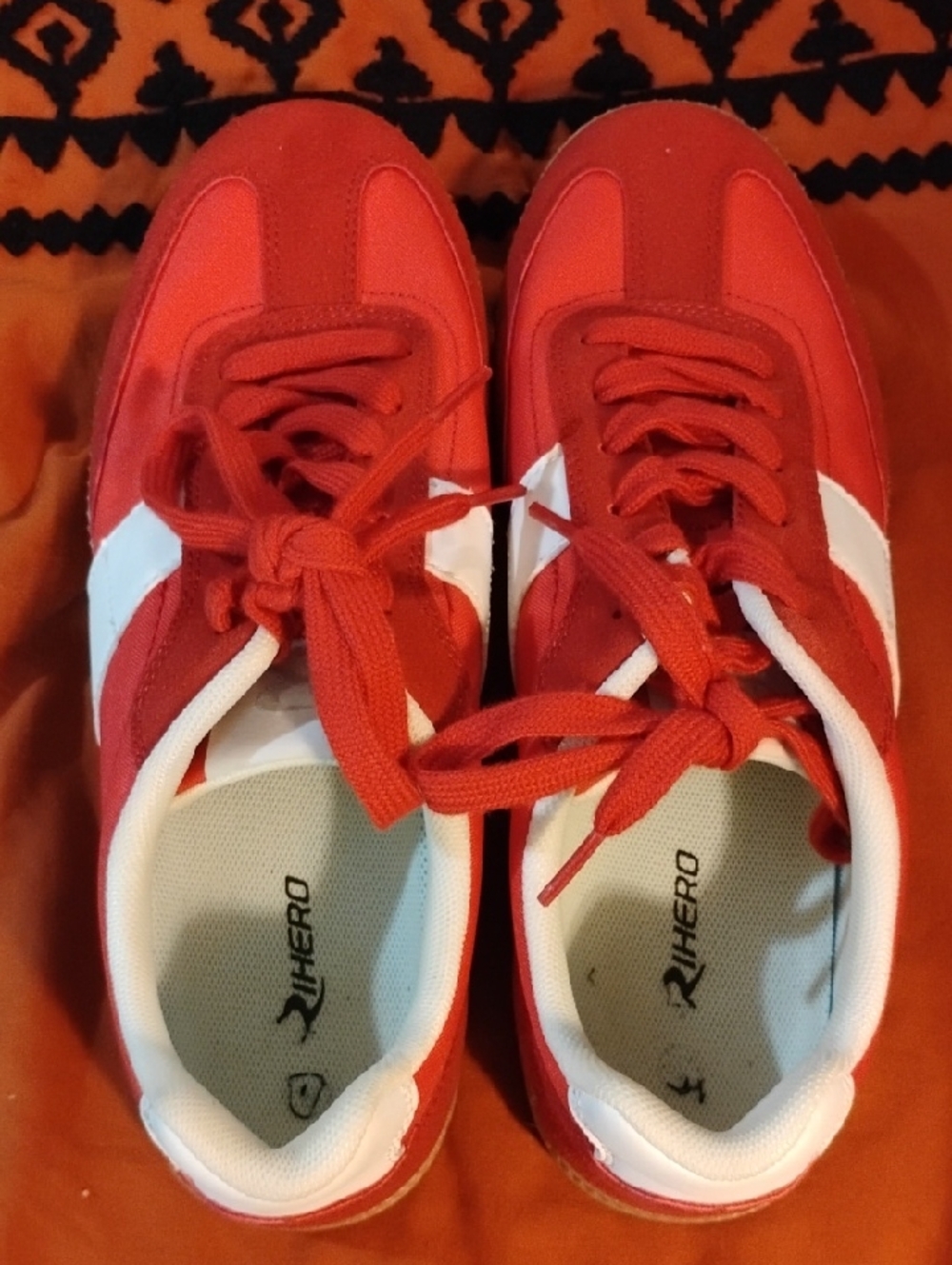 Red Women's Athletic Sneakers